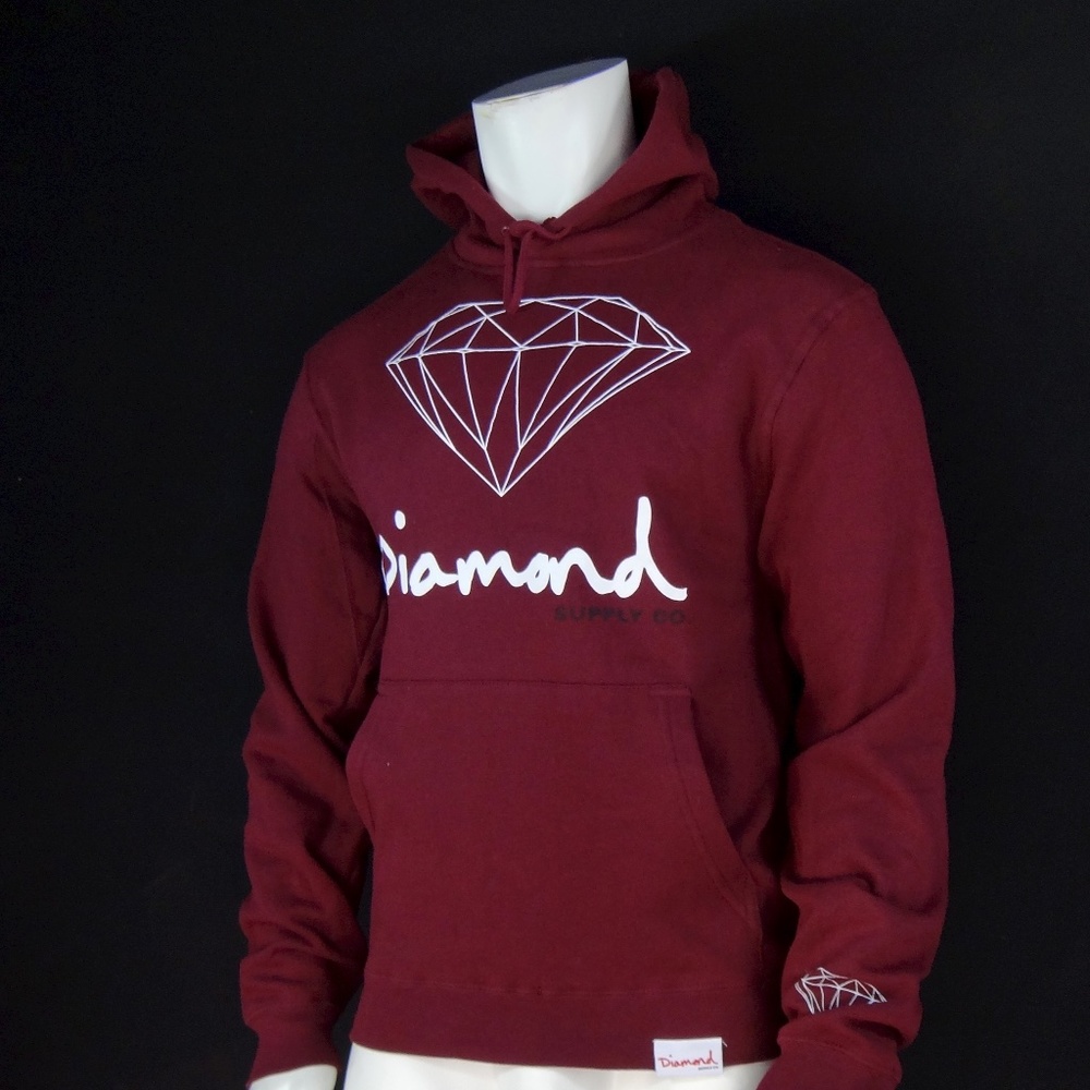 NEW DIAMOND SUPPLY CO. BRILLIANT MENS HOODIE
